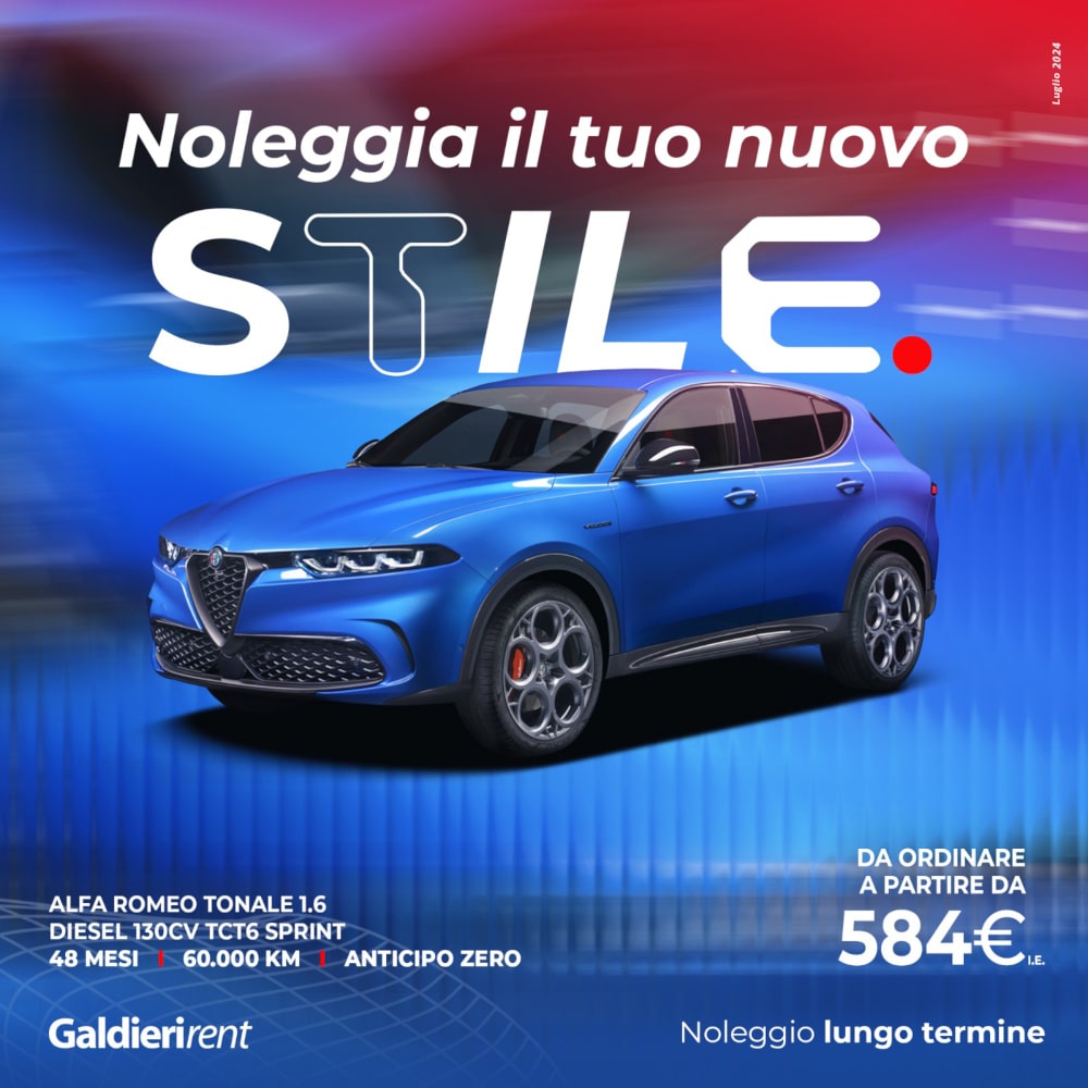 Alfa Romeo Tonale Noleggio Bologna 10/04/2024